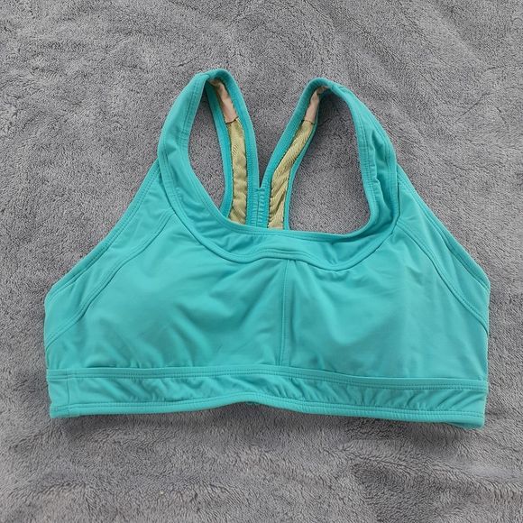 Athleta Other - Athleta Racerback Swim Bra Bikini Top Aqua Medium